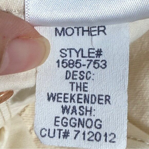 MOTHER The Weekender Mid-Rise Flare Jeans Size 28 - Picture 13 of 13